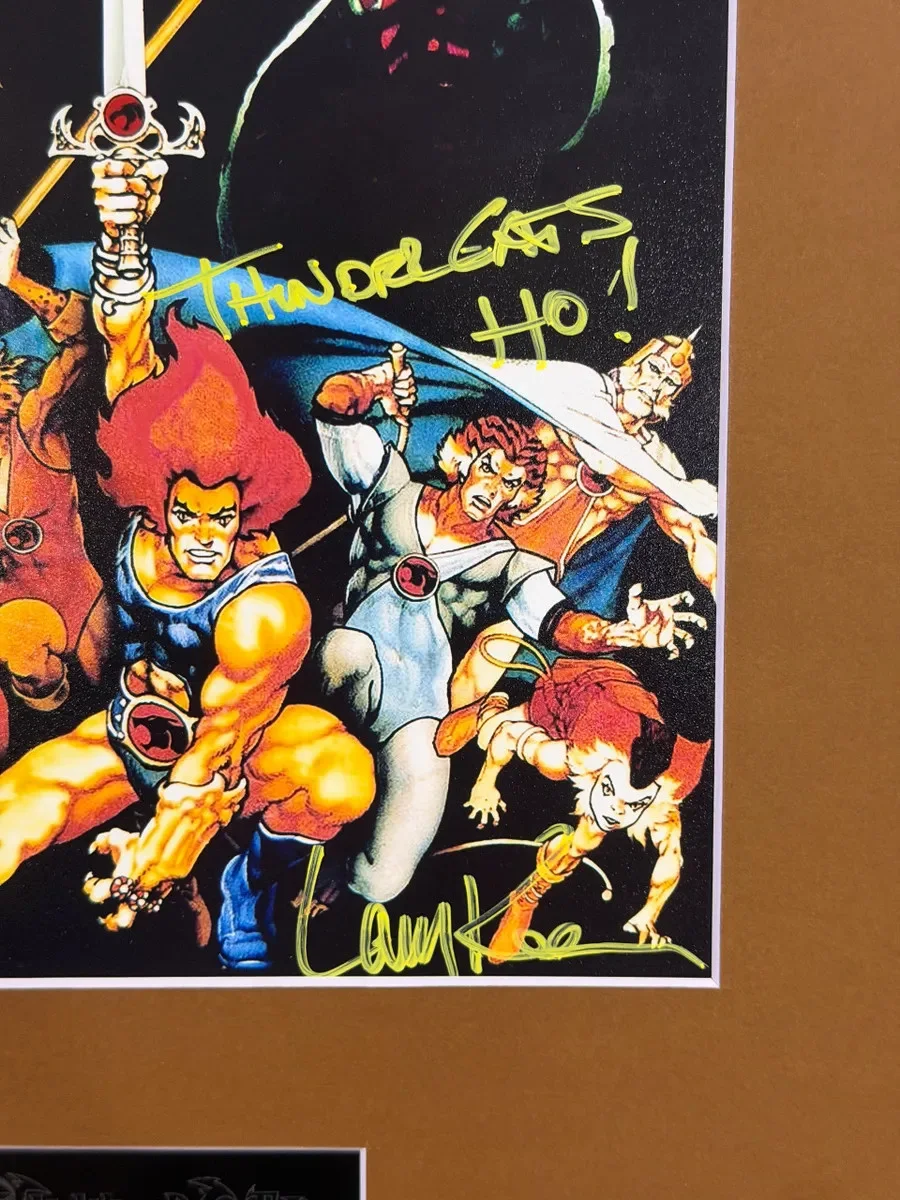 Larry Kenney — Larry Kenney Signed Thundercats Lion-O 8x10 Photo, изображение 2