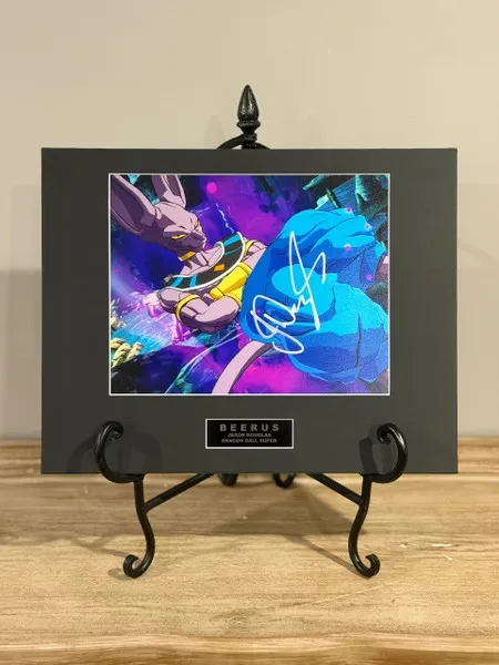 Jason Douglas — Jason Douglas Signed Dragonball-Z Beerus 8x10 Photo