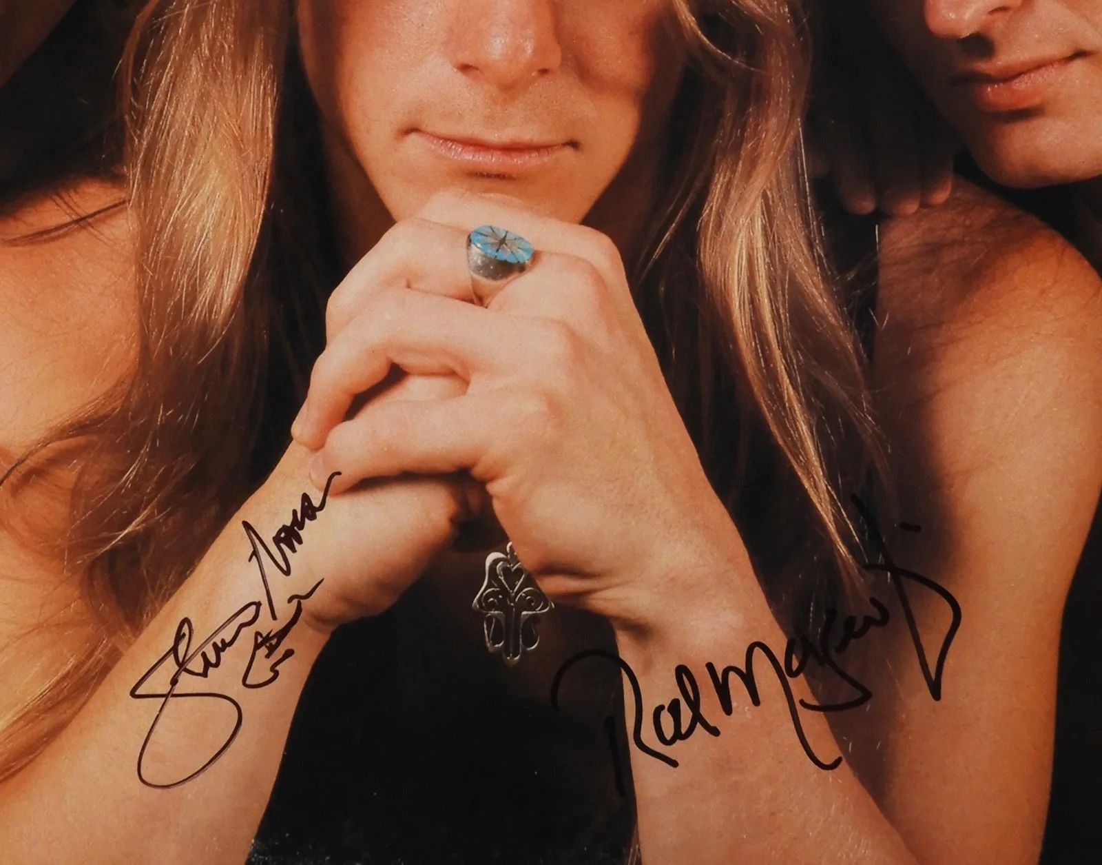 Steve Morse Band JSA Signed Autograph Album Record Vinyl Stand Up, image 2