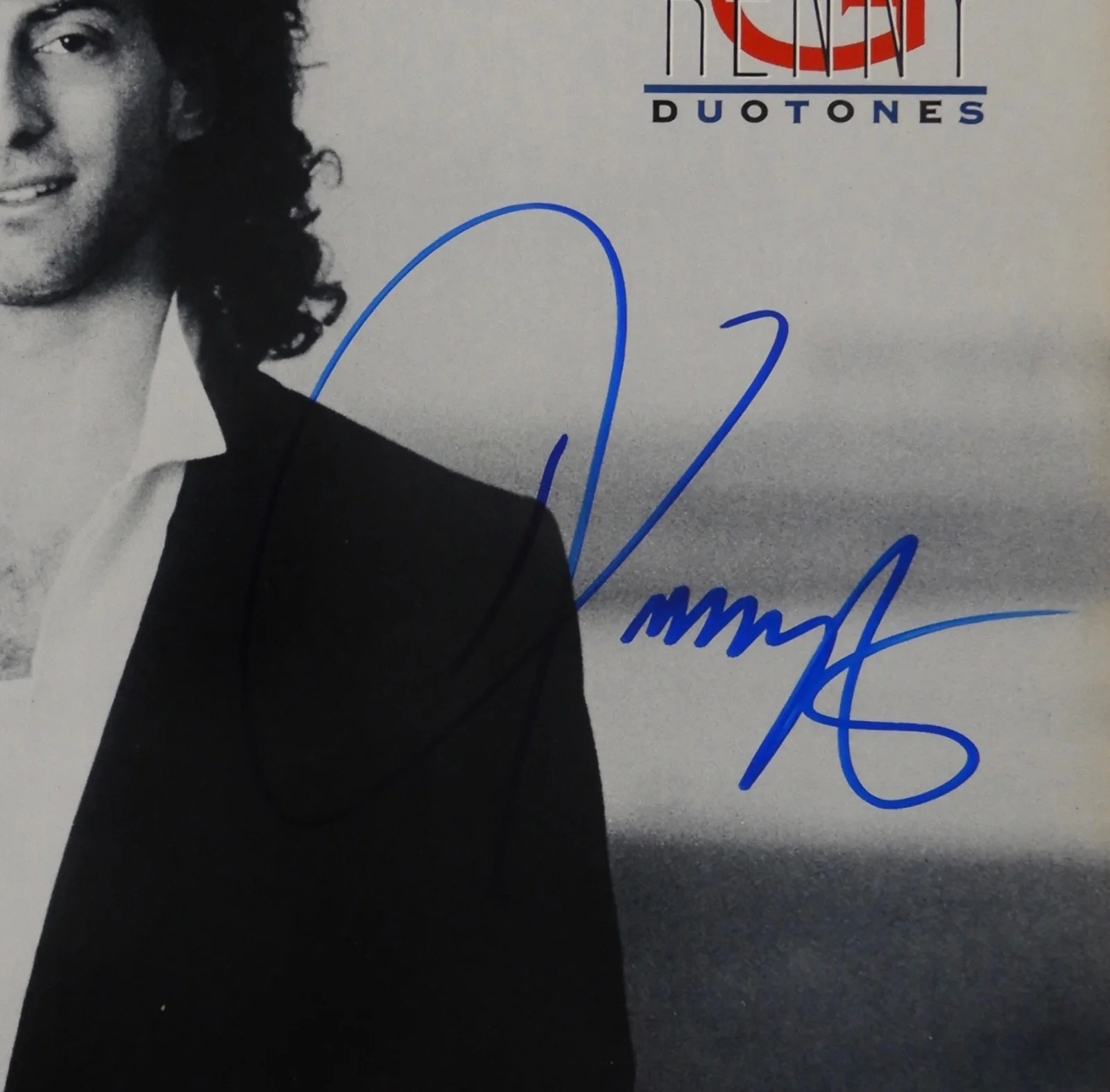 Kenny G JSA Signed Autograph Album Record Vinyl Duotones, изображение 2