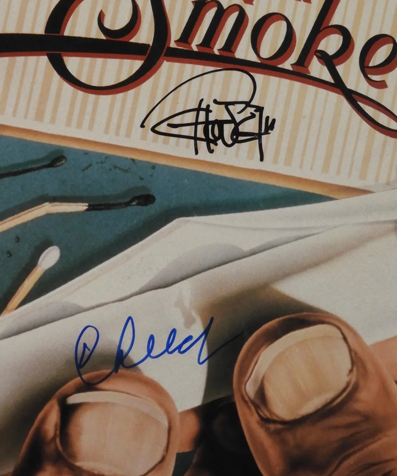 Cheech & Chong JSA Signed Laser Disc Cover Up In Smoke, image 2
