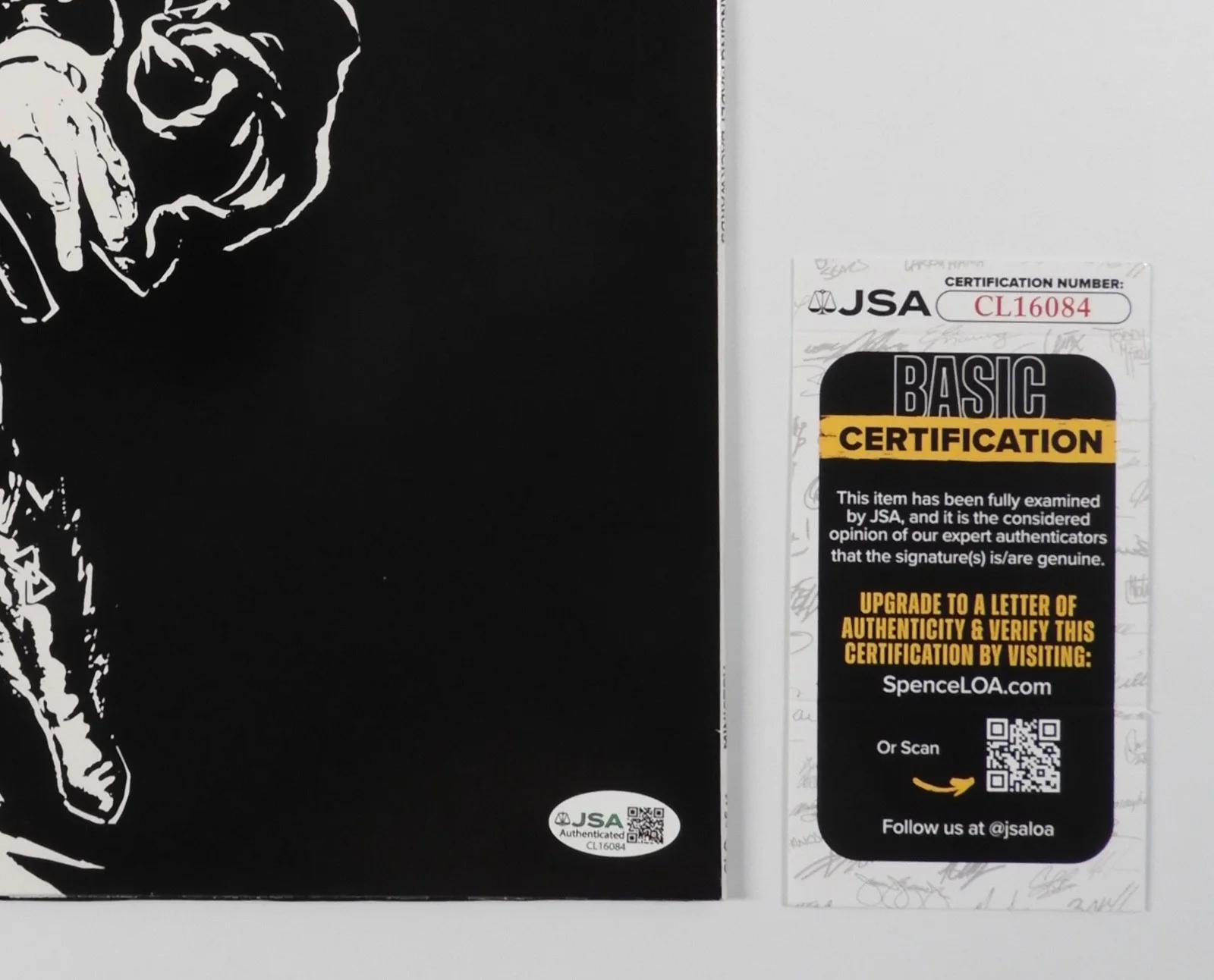 Peter Hook JSA Signed Autograph Album Record Vinyl Joy Division, image 3