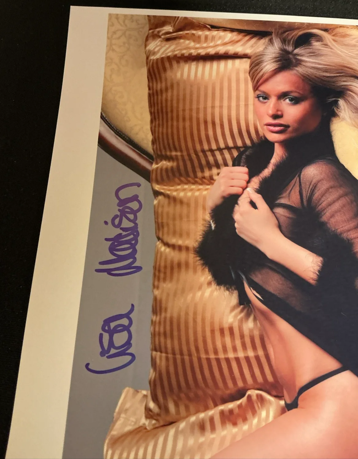Lisa Madison — Lisa Madison 8x10 Autographed Signed Auto Photo Actress Model, изображение 2