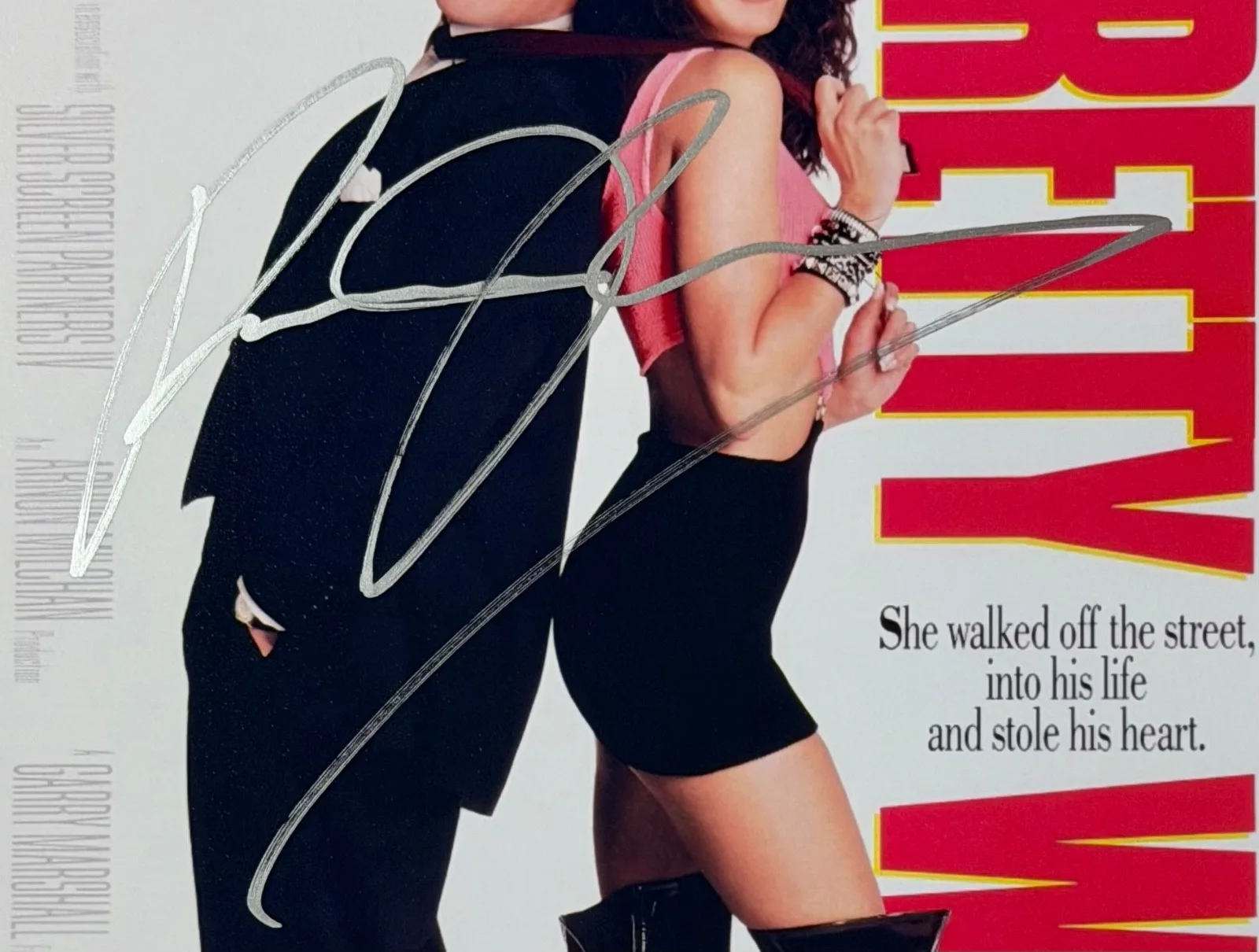 Richard Gere, Julia Roberts — Richard Gere & Julia Roberts Signed 8x11 Pretty Woman Photo w/ COA, изображение 2