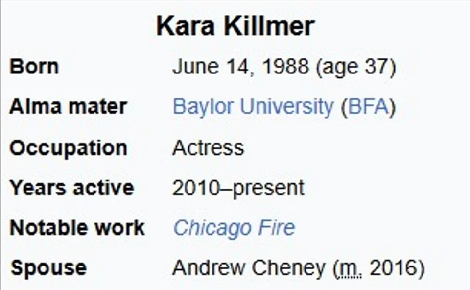 KARA KILLMER — KARA KILLMER (Sylvie Brett) Signed Chicago Fire 8×10 Photo (Beckett, изображение 4