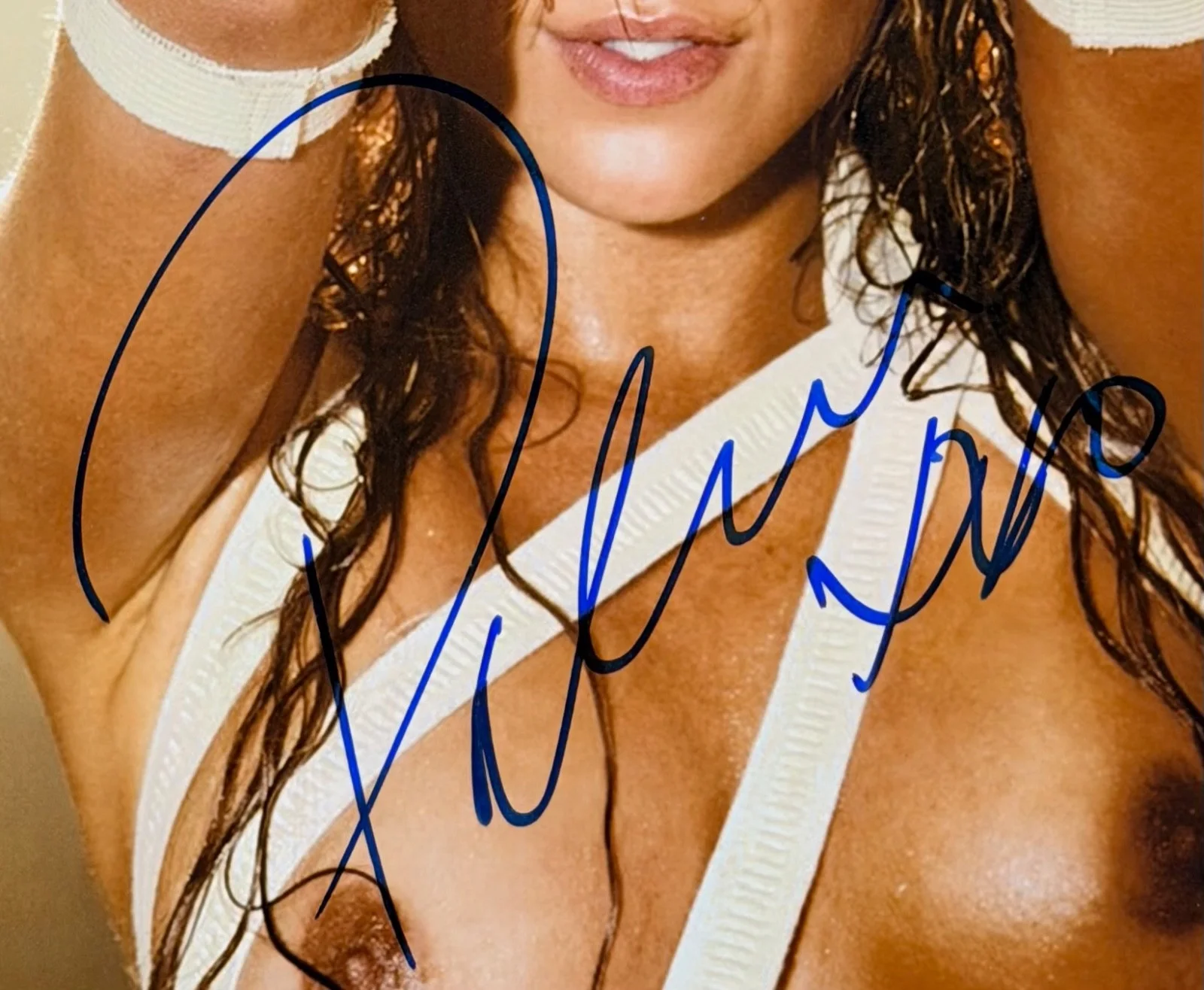 Brittney Palmer — Brittney Palmer Signed 8x10 Glamour Photo Autographed UFC Ring Girl w/ COA, изображение 2