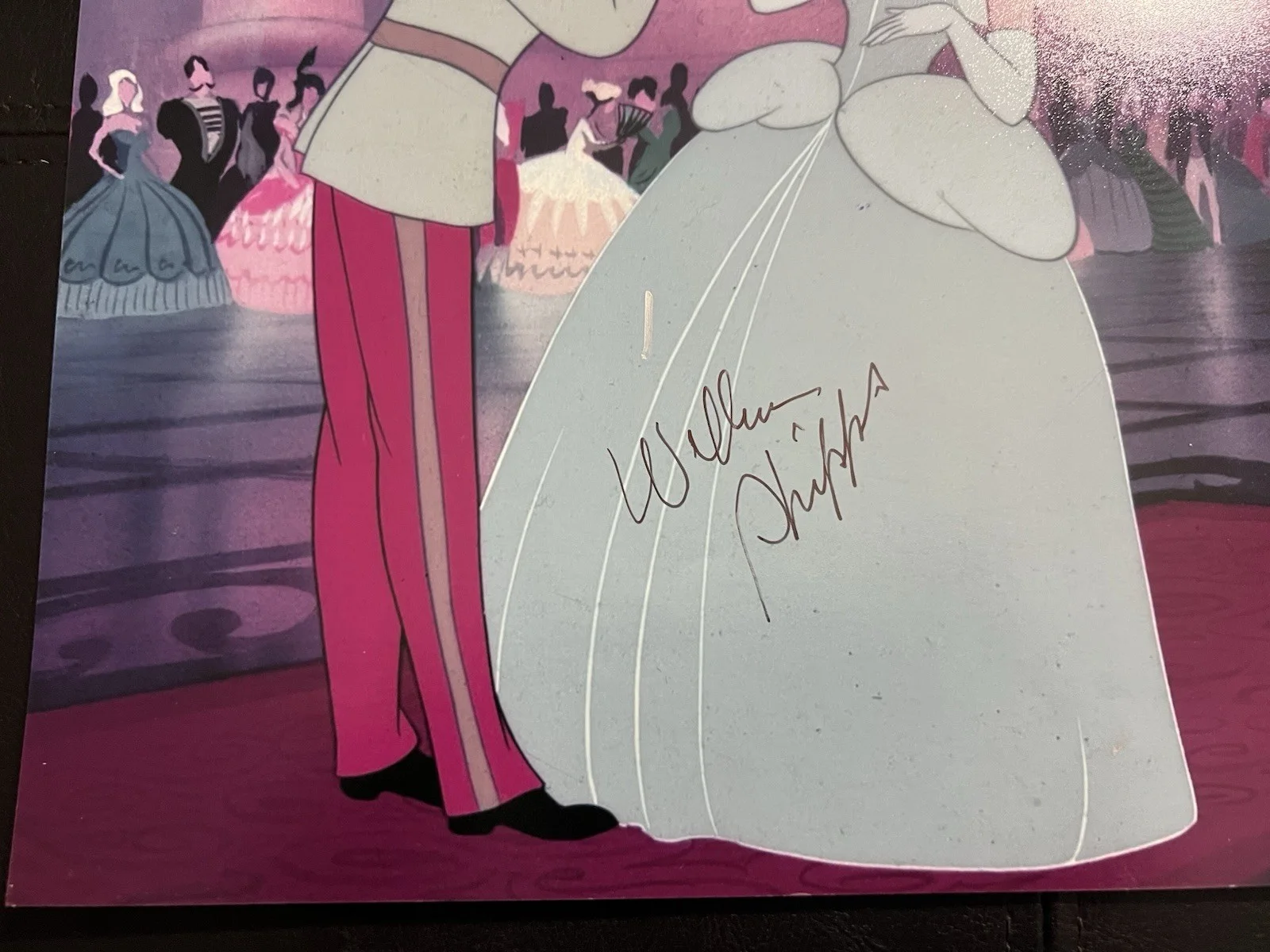 William Phipps Signed 11x14 Cinderella Movie Photo! Walt Disney Pictures, изображение 3