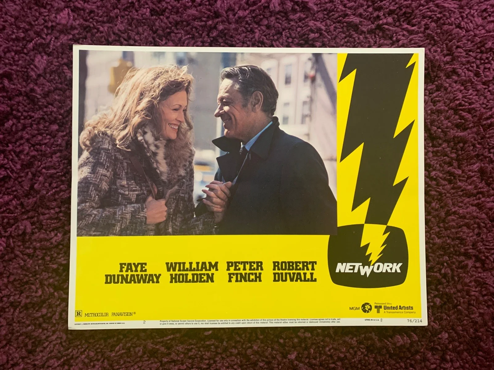 Network 1-8 Full Set US lobby cards 1976, image 3