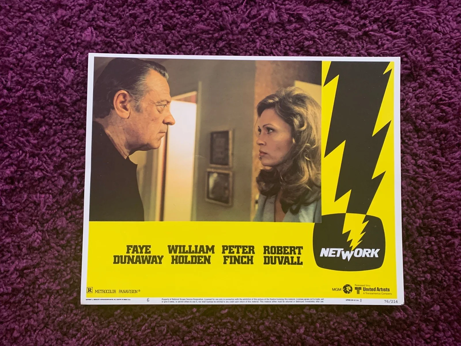 Network 1-8 Full Set US lobby cards 1976, image 5