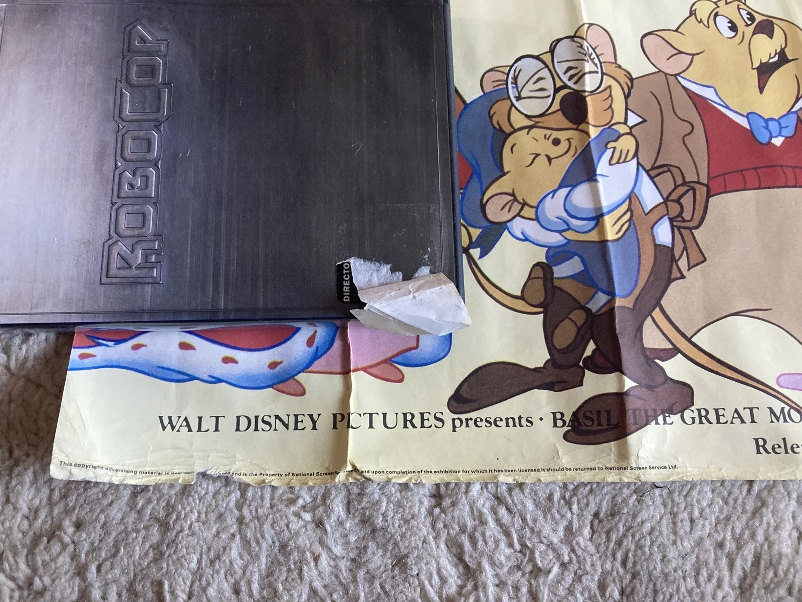 Basil: The Mouse Detective Original UK Quad Poster, image 4