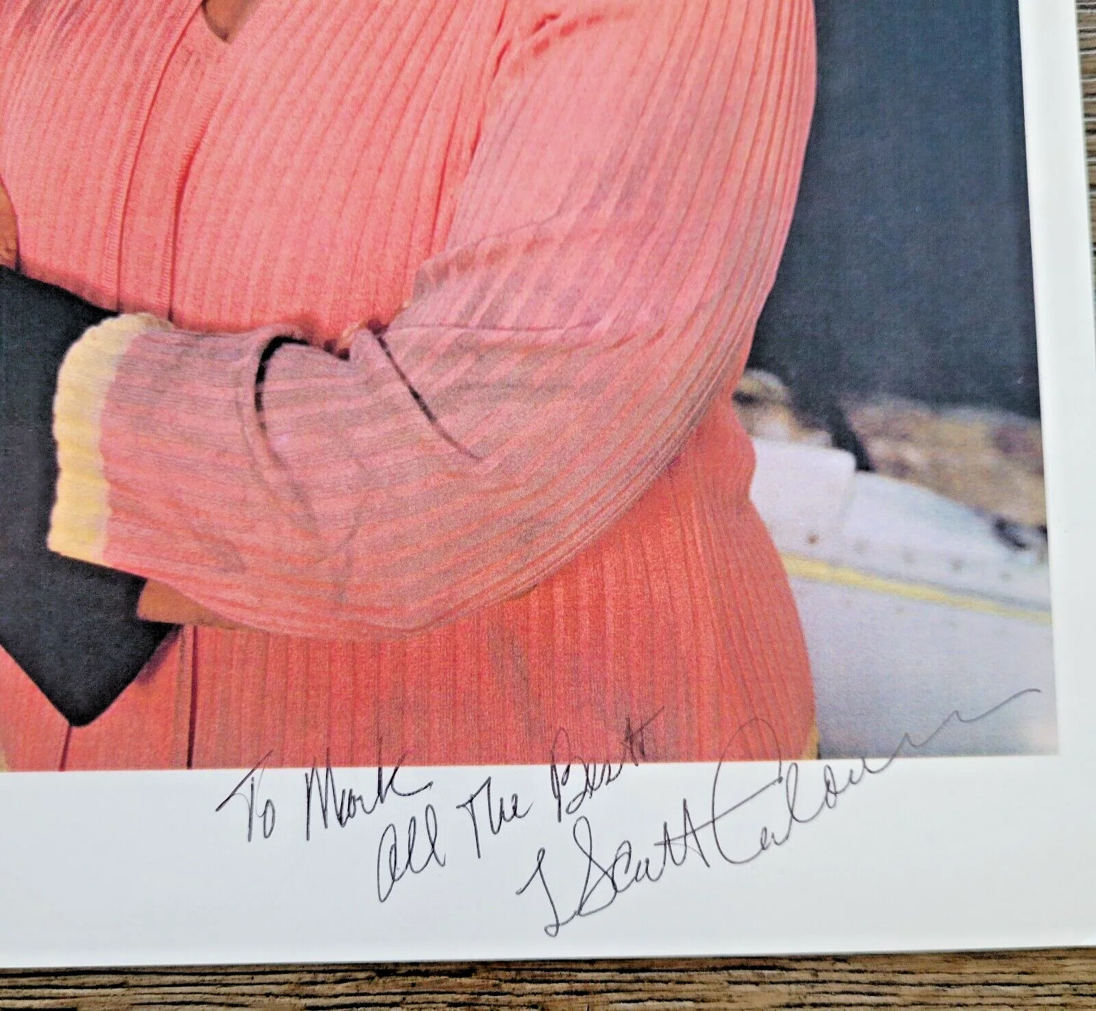 L Scott Caldwell — L SCOTT CALDWELL Signed 8x11 Photo THE FUGITIVE Deputy U.S. Marshall Erin Poole, изображение 2