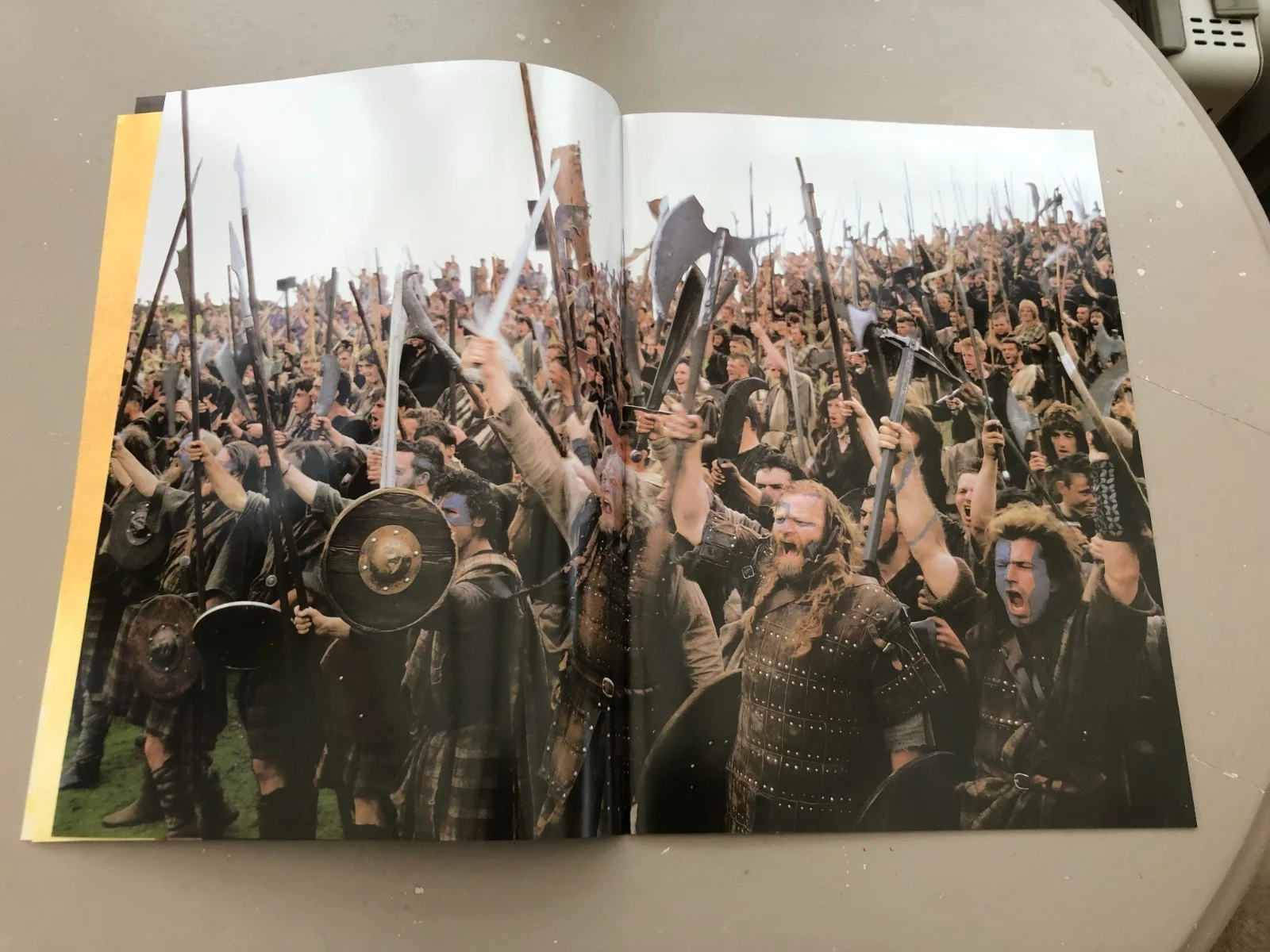 Braveheart Film 1995 Press Kit Release Promo Brochure Gibson New, image 3