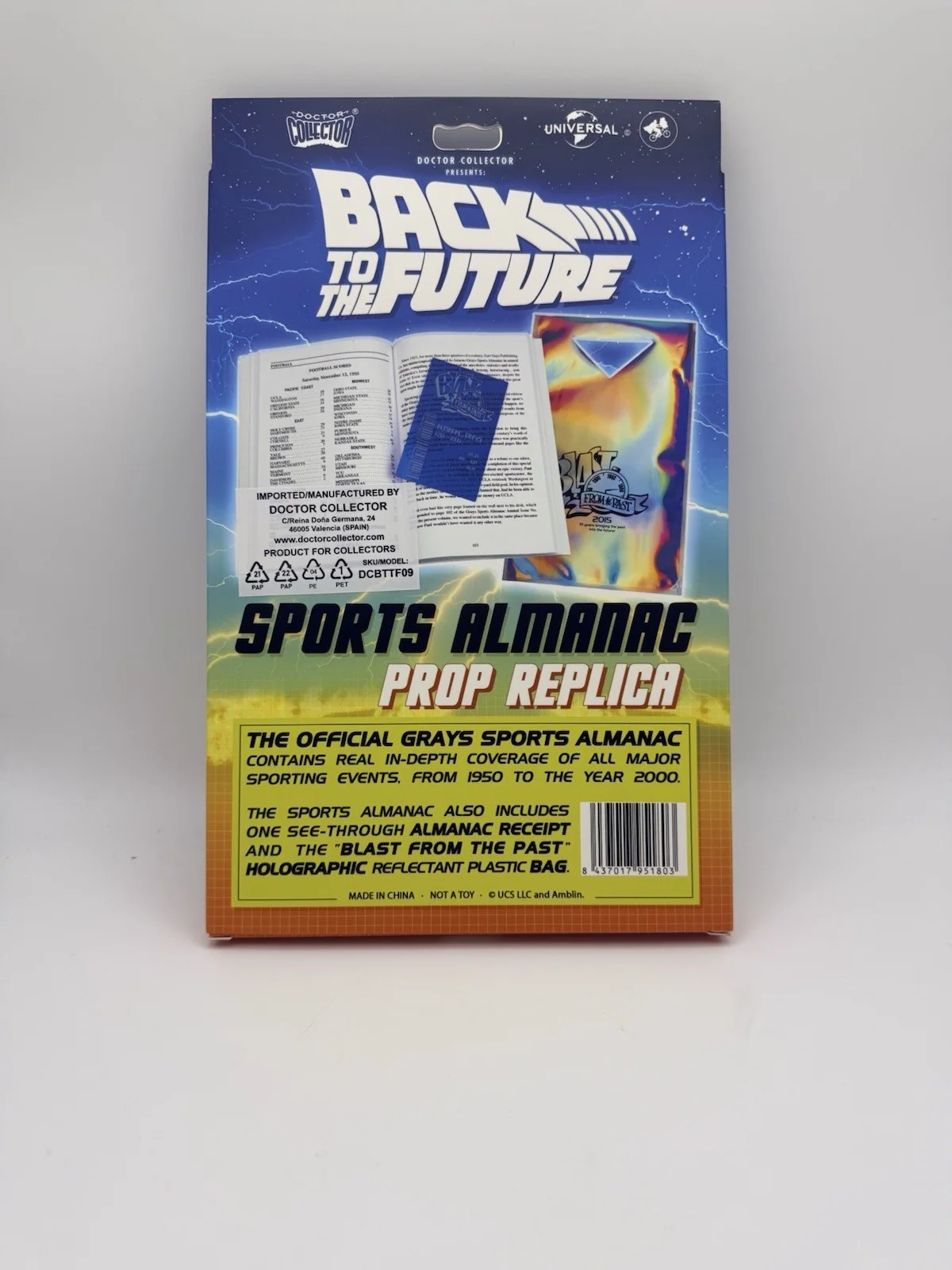 Doctor Collector Official Back to the Future Sports Almanac, изображение 3