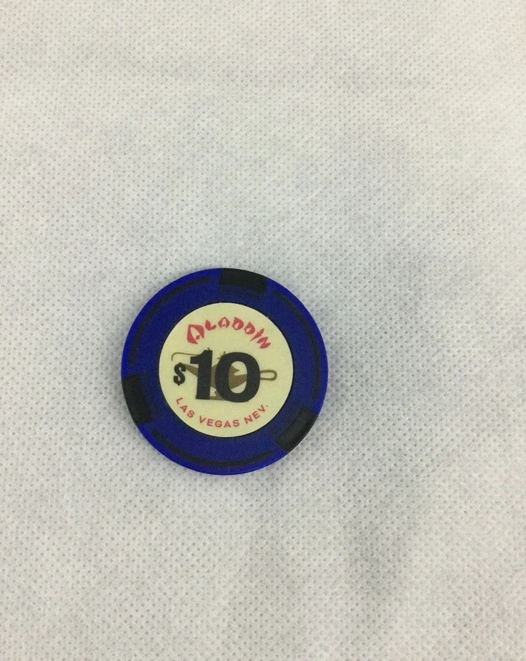Elvis Movie Film Production Aladdin Casino Vegas $10 Prop Chip Tom Hanks COA, изображение 2