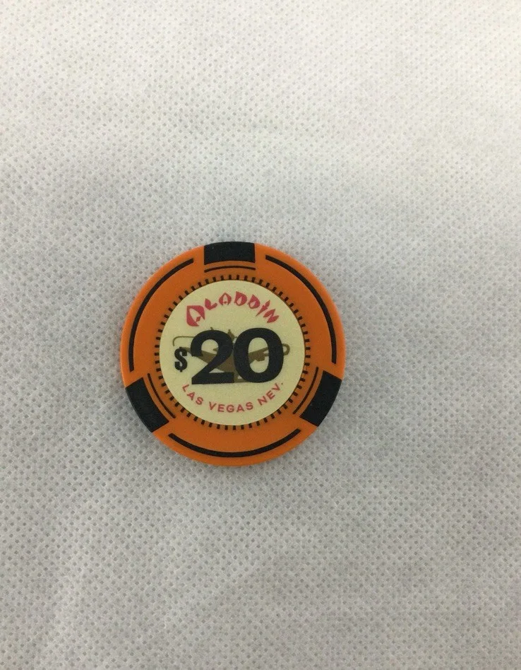 Elvis Movie Film Production Aladdin Casino Vegas $20 Prop Chip Tom Hanks COA, изображение 2