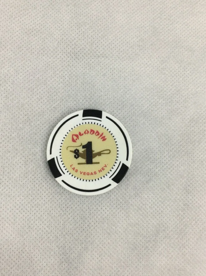 Elvis Movie Film Production Aladdin Casino Vegas $1 Prop Chip Tom Hanks COA, изображение 2