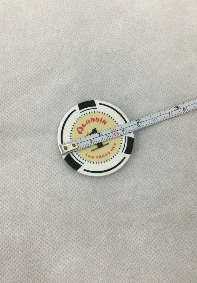 Elvis Movie Film Production Aladdin Casino Vegas $1 Prop Chip Tom Hanks COA, изображение 3