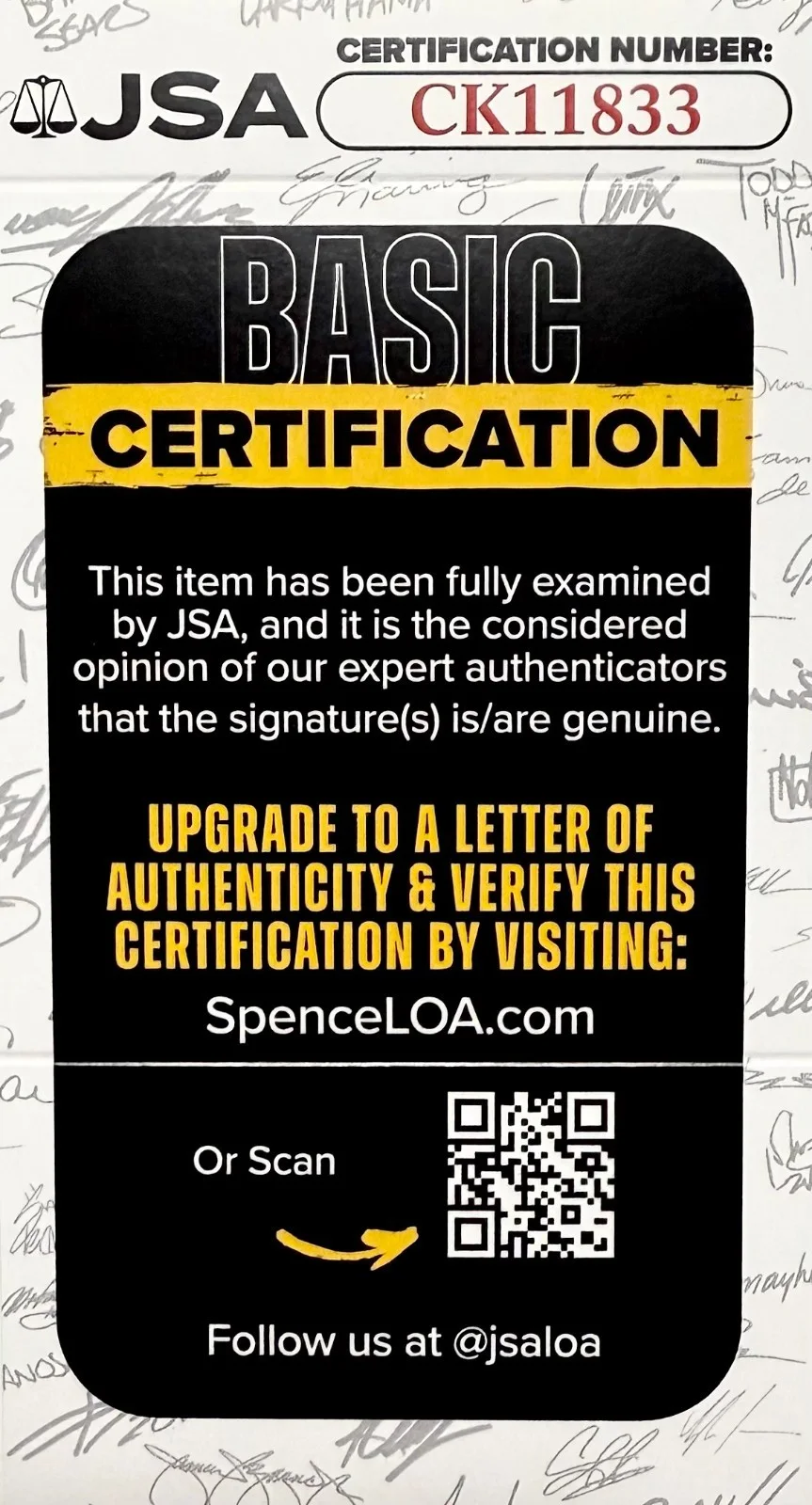 Sean Young — SEAN YOUNG Autographed SIGNED 3" x 5" INDEX CARD BLADE RUNNER JSA CERTIFIED, изображение 2