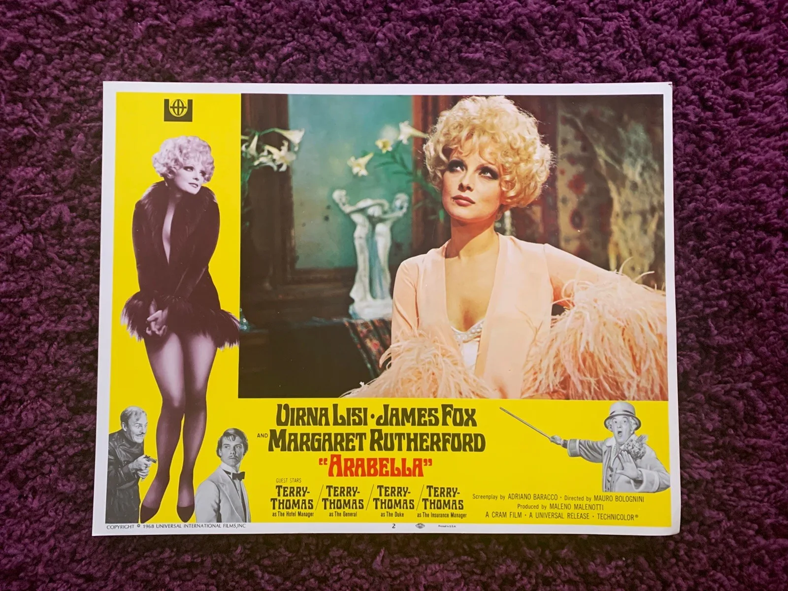 Arabella Movie 1-8 US Lobby Card Set 1967, image 2
