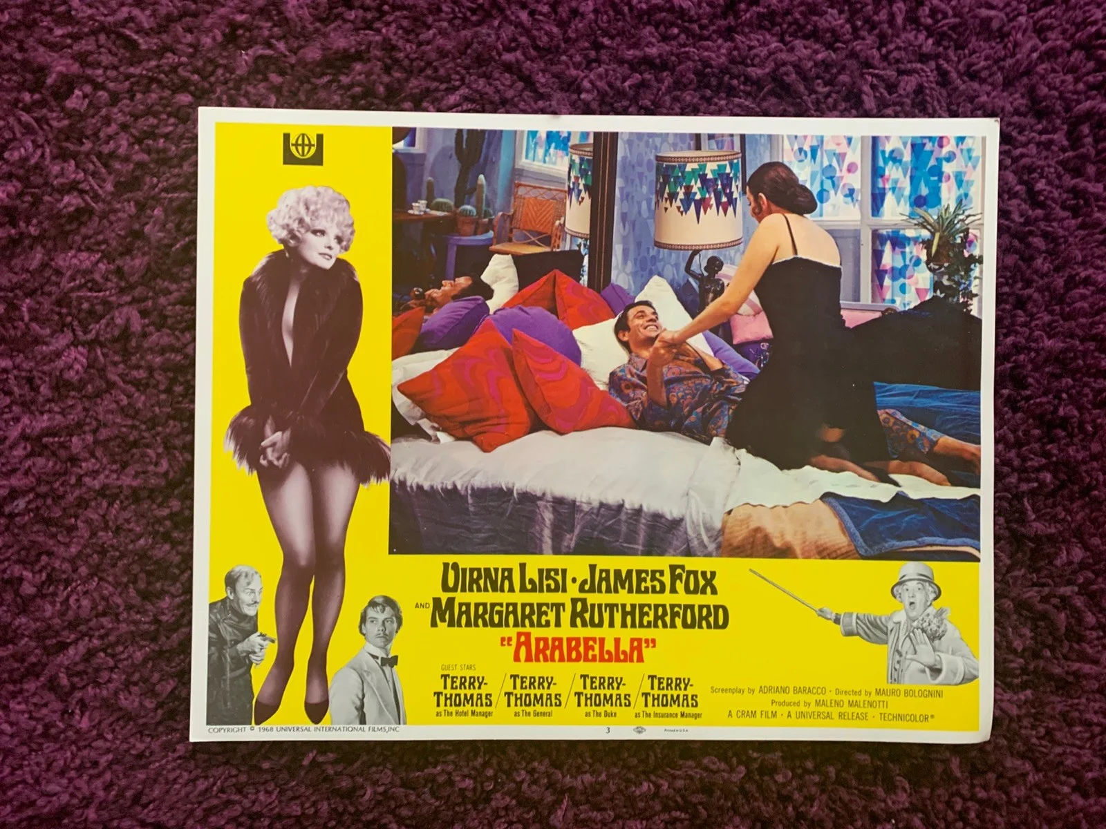 Arabella Movie 1-8 US Lobby Card Set 1967, image 3