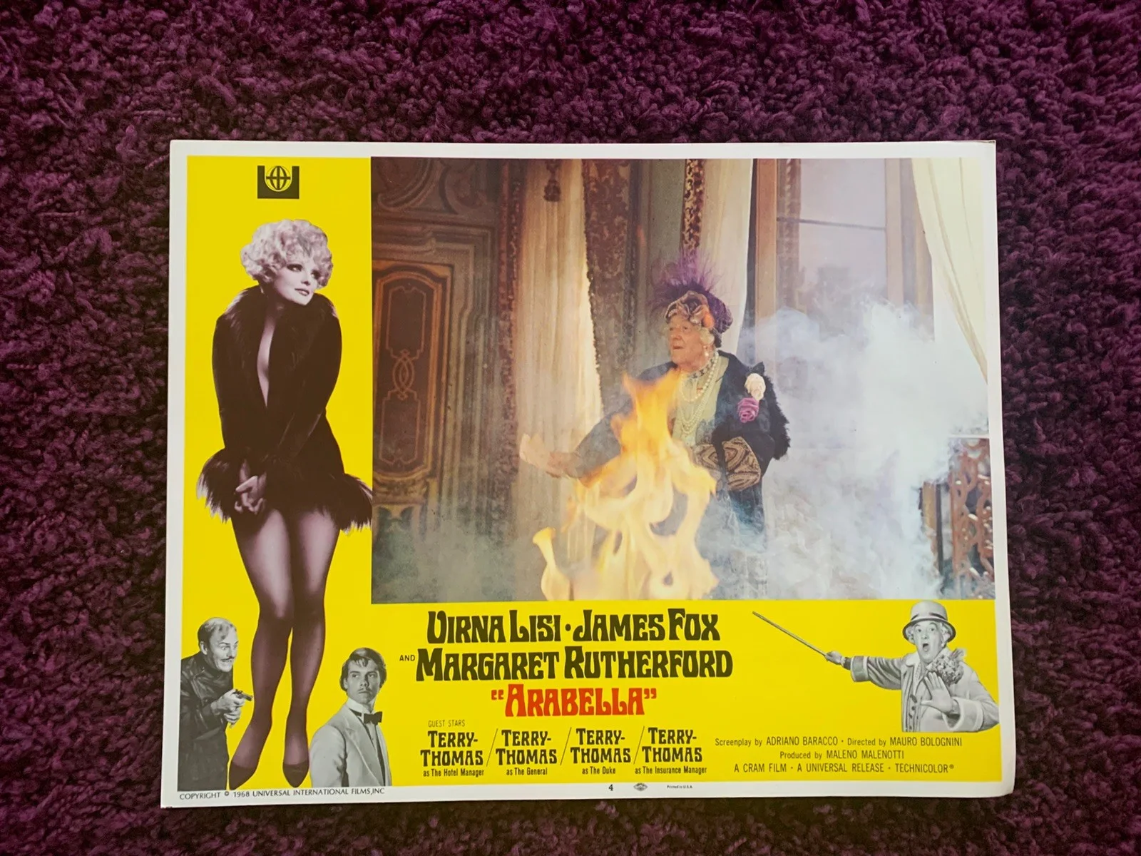 Arabella Movie 1-8 US Lobby Card Set 1967, image 4
