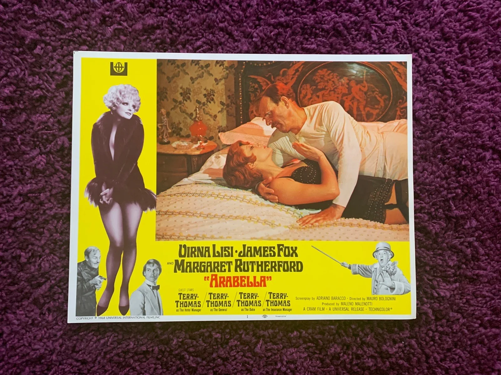 Arabella Movie 1-8 US Lobby Card Set 1967, image 5