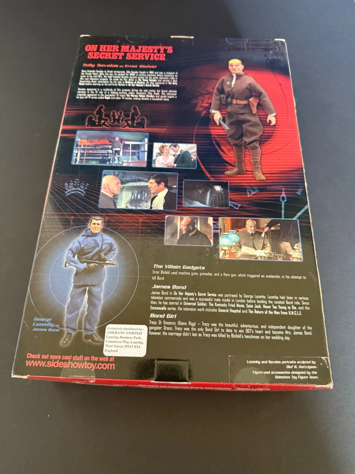2002 Sideshow 12” 1/6 Figure JAMES BOND 007 BLOFLED OHMSS MAJESTY'S SECRET, image 3