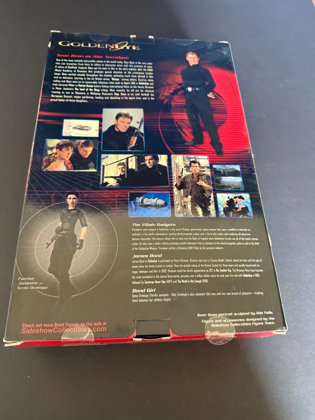 2002 Sideshow 12” 1/6 Figure JAMES BOND 007 - GOLDENEYE - ALEC TREVELYAN 006, image 3