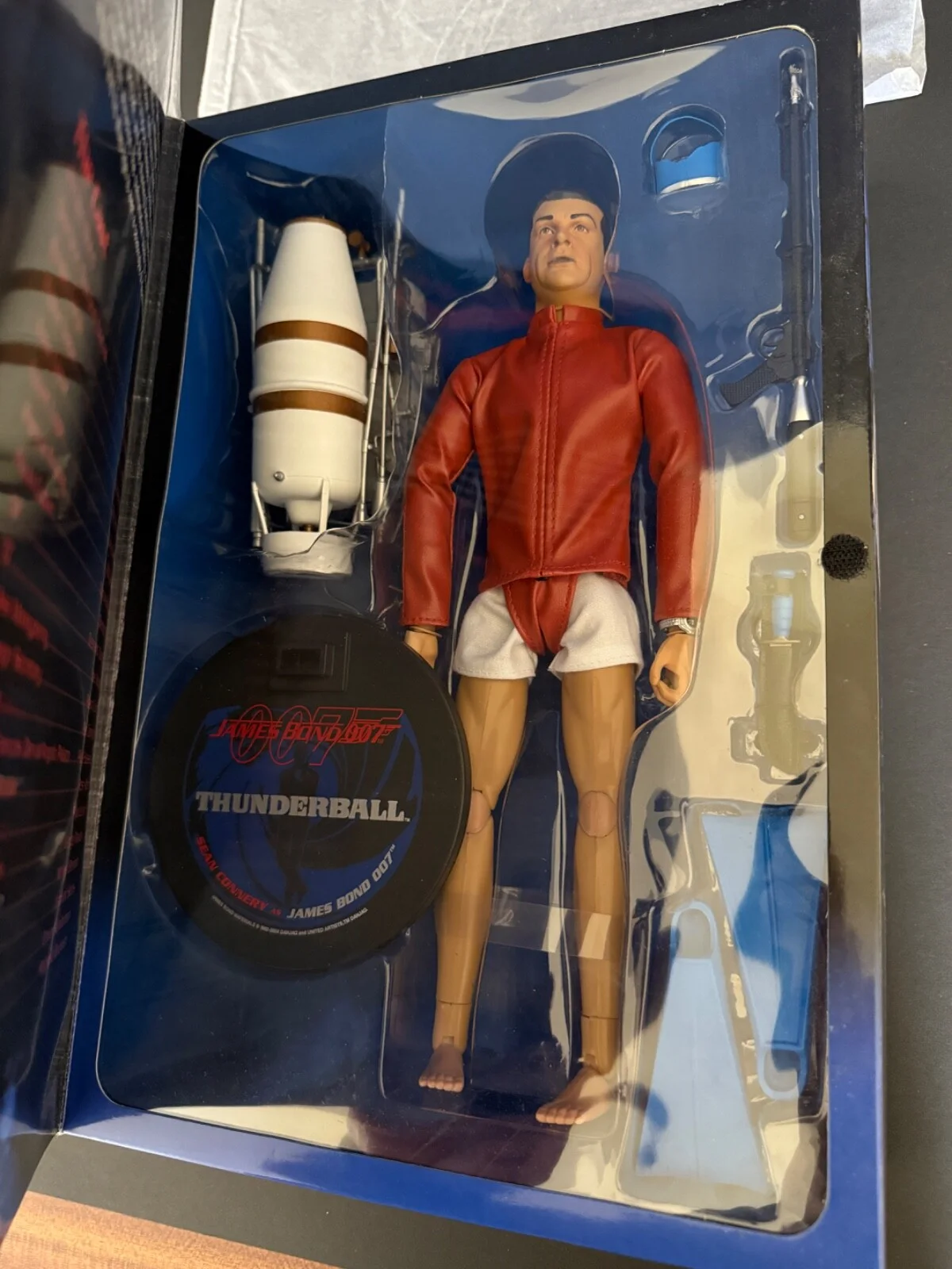 2002 Sideshow 12” 1/6 Figure JAMES BOND 007 - THUNDERBALL SEAN CONNERY, image 2