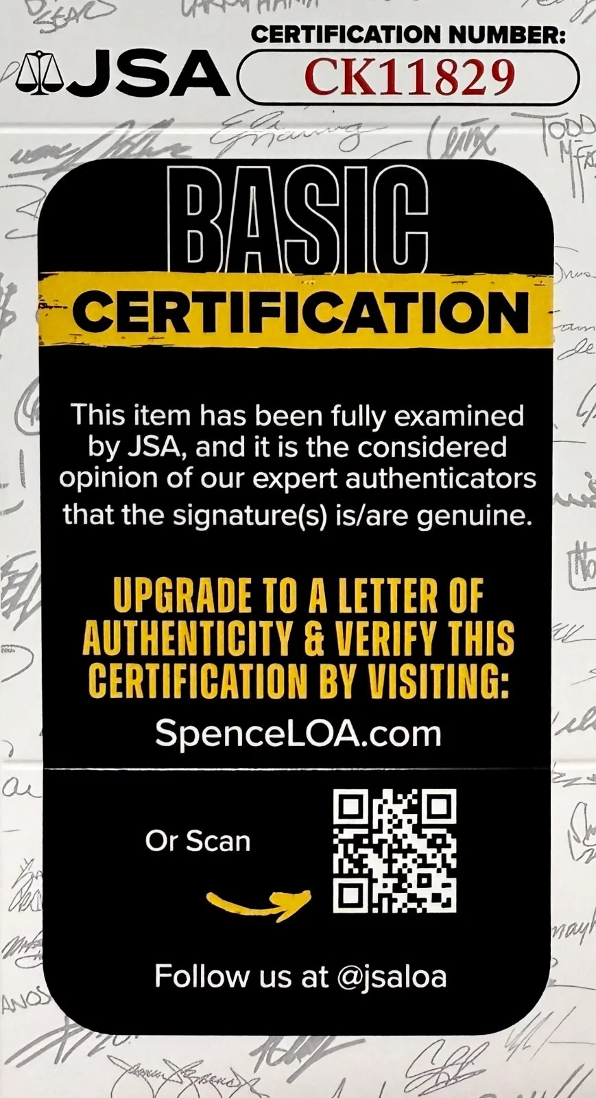 RANDY TRAVIS Autograph Signed 3"x 5" INDEX CARD COUNTRY MUSIC JSA CERTIFIED, image 2