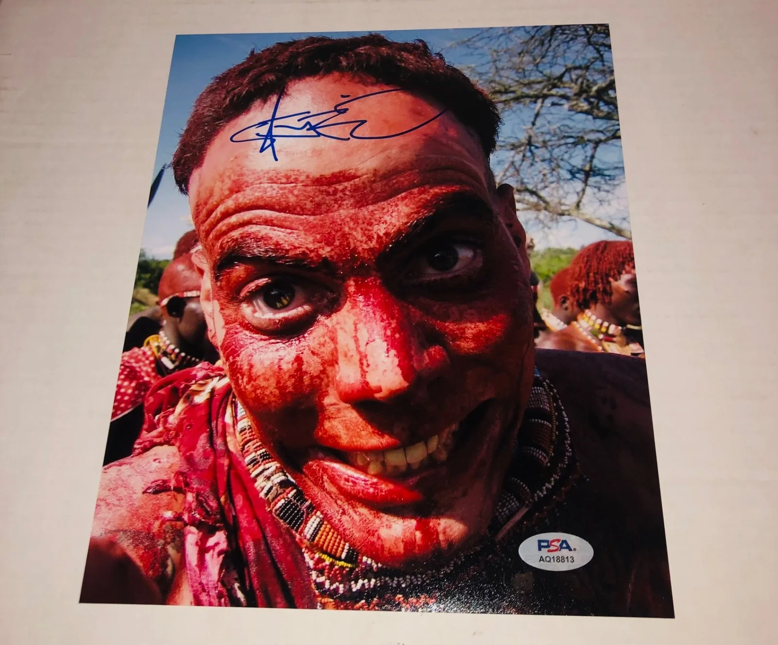 Steve O — Steve O Jackass Forever Wildboyz Signed 8x10 Photo PSA RARE A