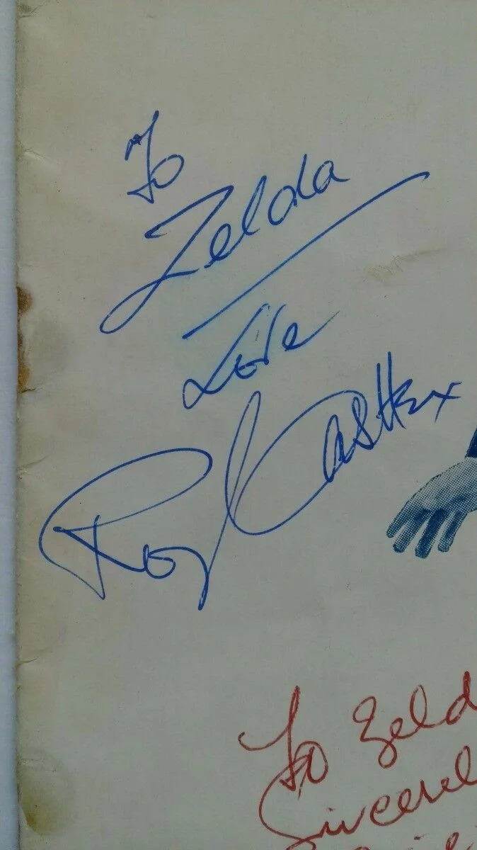 Old Signed Roy Castle Show Programe 9 Signatures Photo Actor Singer South Africa, изображение 2