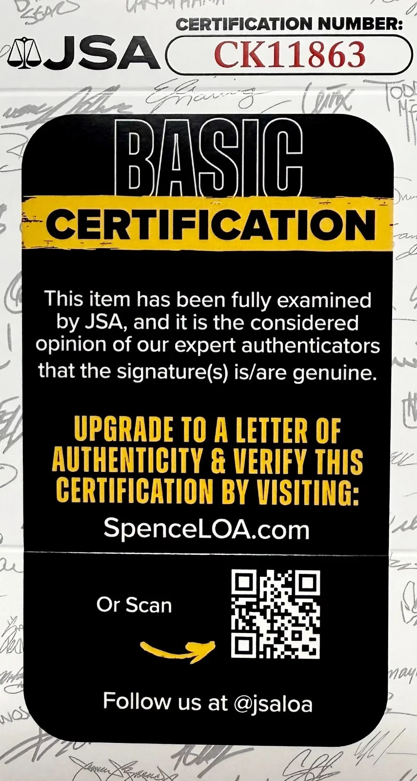 Robert Stack — ROBERT STACK Signed Autographed 3x5 INDEX CARD THE UNTOUCHABLES JSA CERTIFIED, image 4