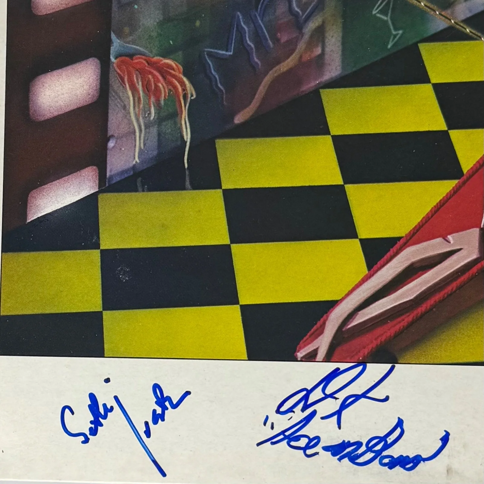 The J. Geils Band Signed Autograph Freeze Frame Vinyl Record Album by 3 JSA COA, изображение 3
