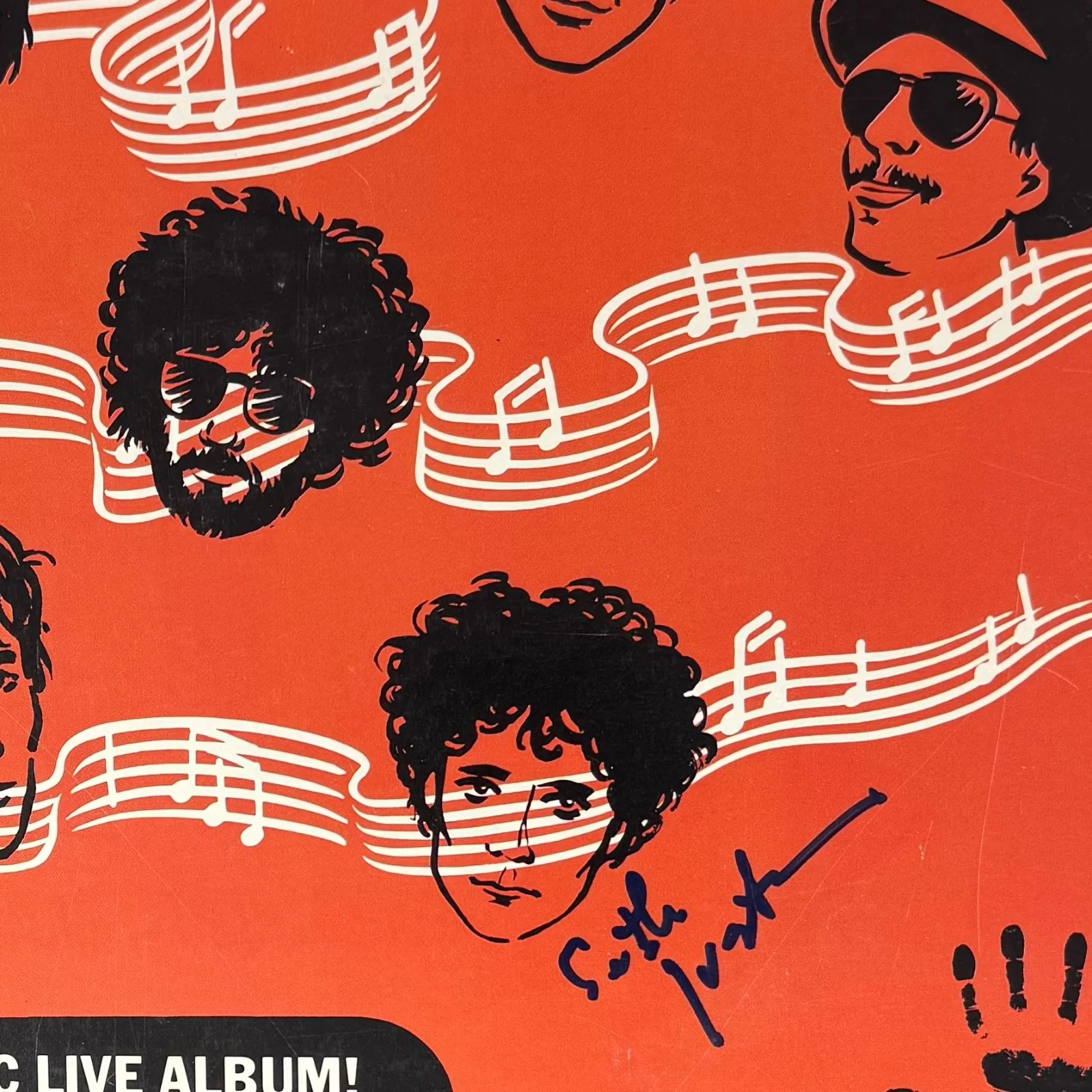 The J. Geils Band Signed Showtime Vinyl Record Album LP 3 Autographs JSA COA, изображение 3