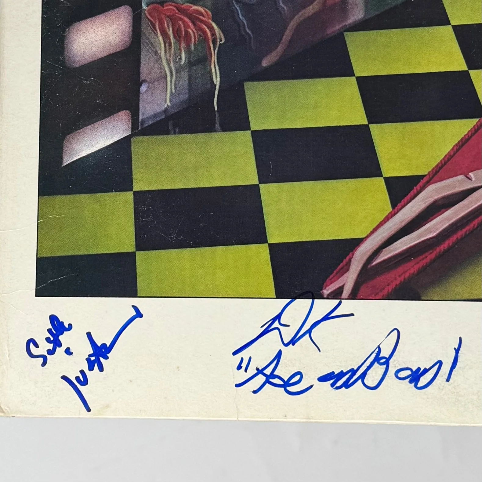 The J. Geils Band Signed Autograph Freeze Frame Vinyl Record Album by 3 JSA COA, изображение 2