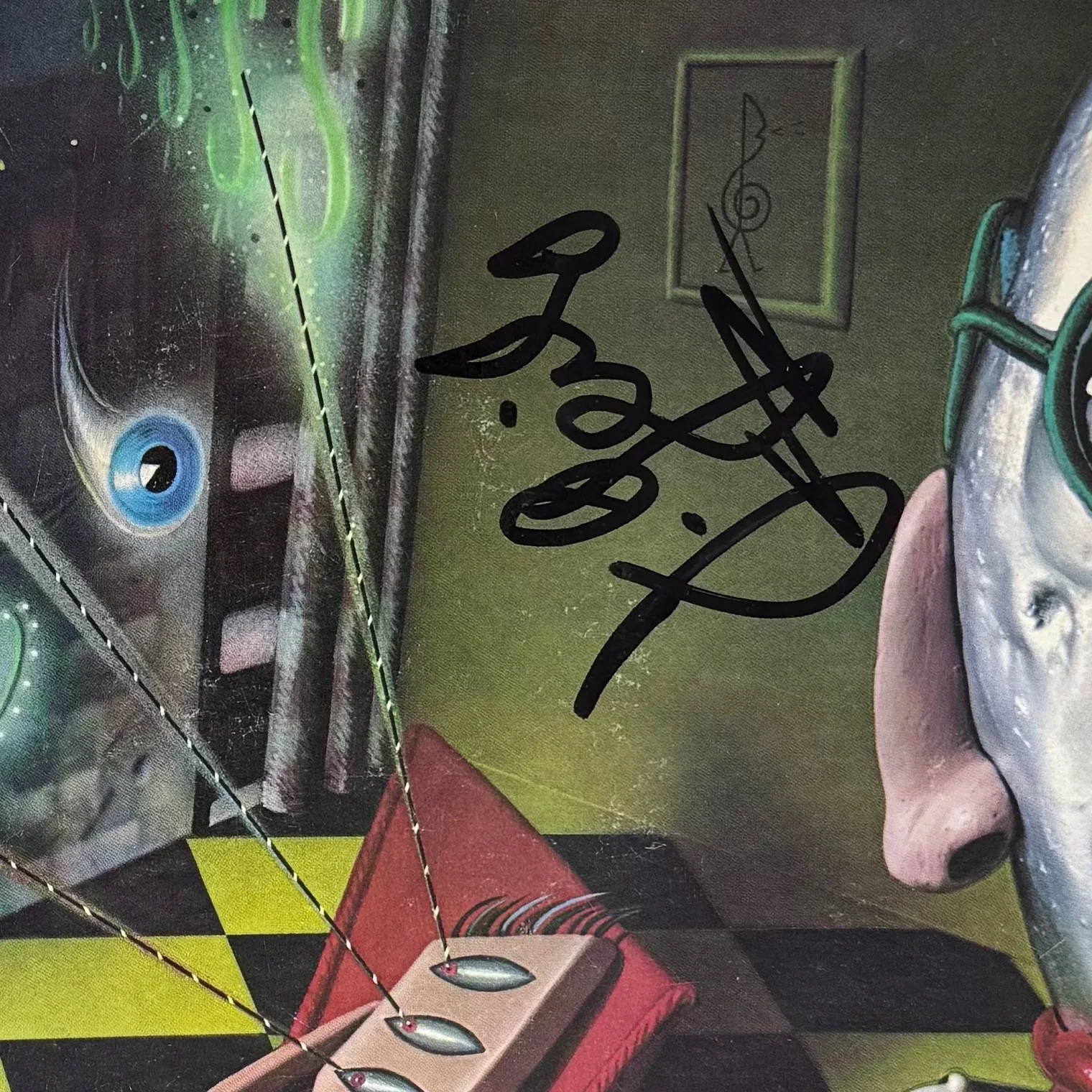 The J. Geils Band Signed Autograph Freeze Frame Vinyl Record Album by 3 JSA COA, изображение 3