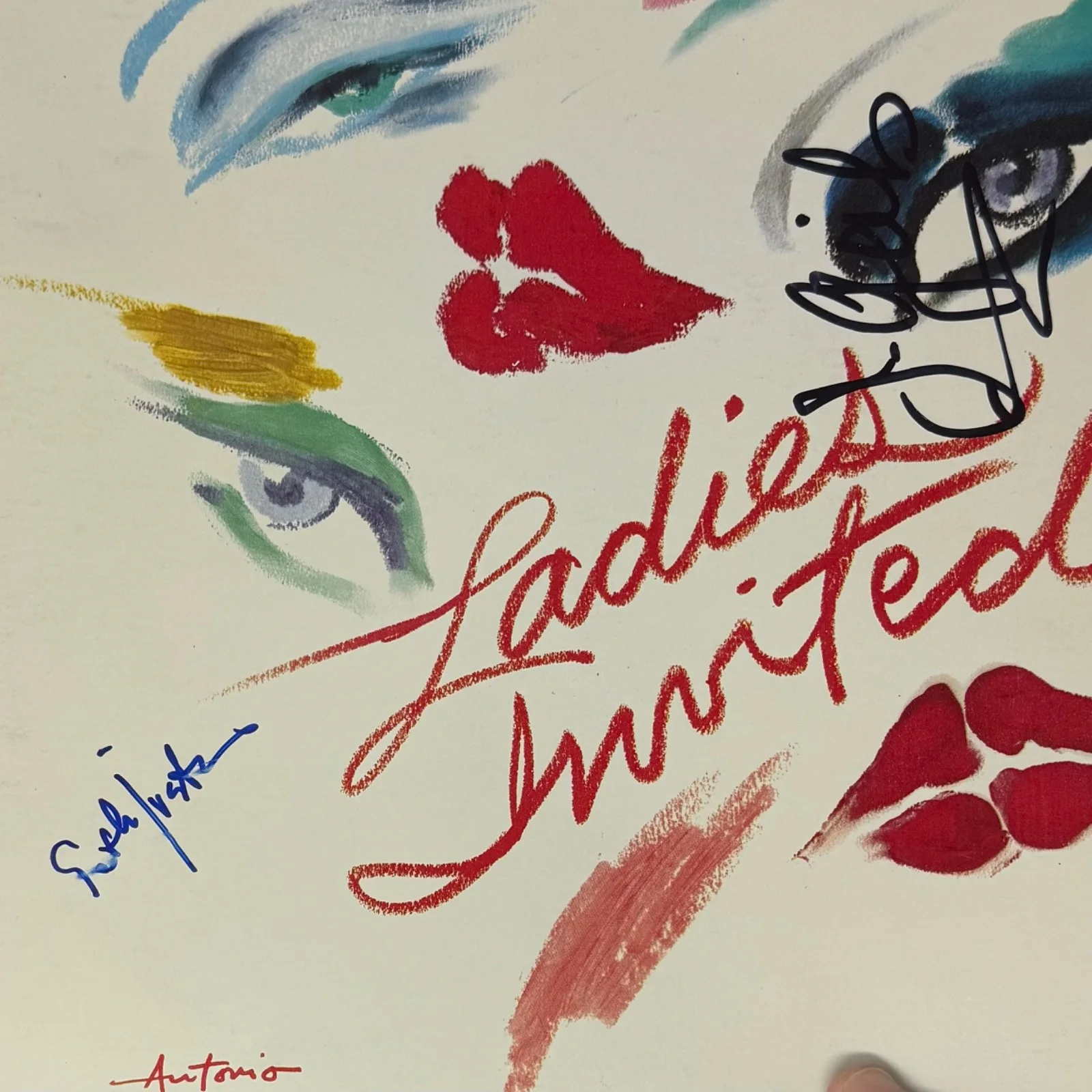 The J. Geils Band Signed Autograph Ladies Invited Vinyl Record LP by 2 JSA COA, image 2