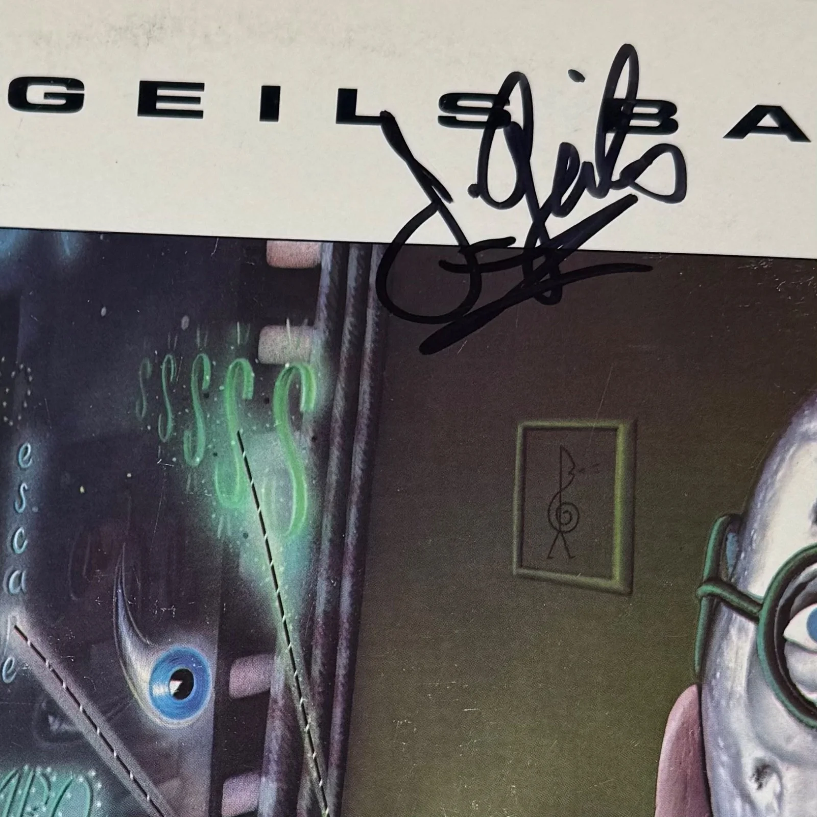 J. Geils Signed Autograph The J. Geils Band Freeze Frame Vinyl Record LP JSA COA, изображение 2
