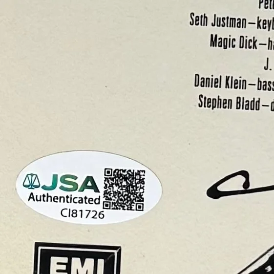 J. Geils Signed Autograph The J. Geils Band Freeze Frame Vinyl Record LP JSA COA, изображение 4