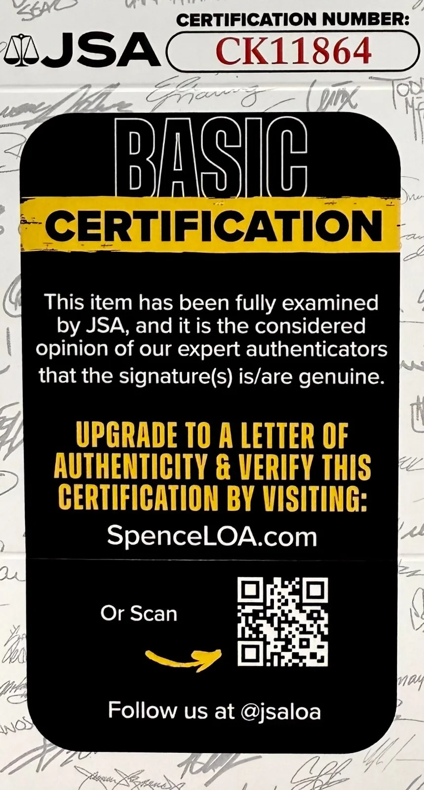 Robert Stack — ROBERT STACK Signed Autographed 3x5 INDEX CARD THE UNTOUCHABLES JSA CERTIFIED, image 4