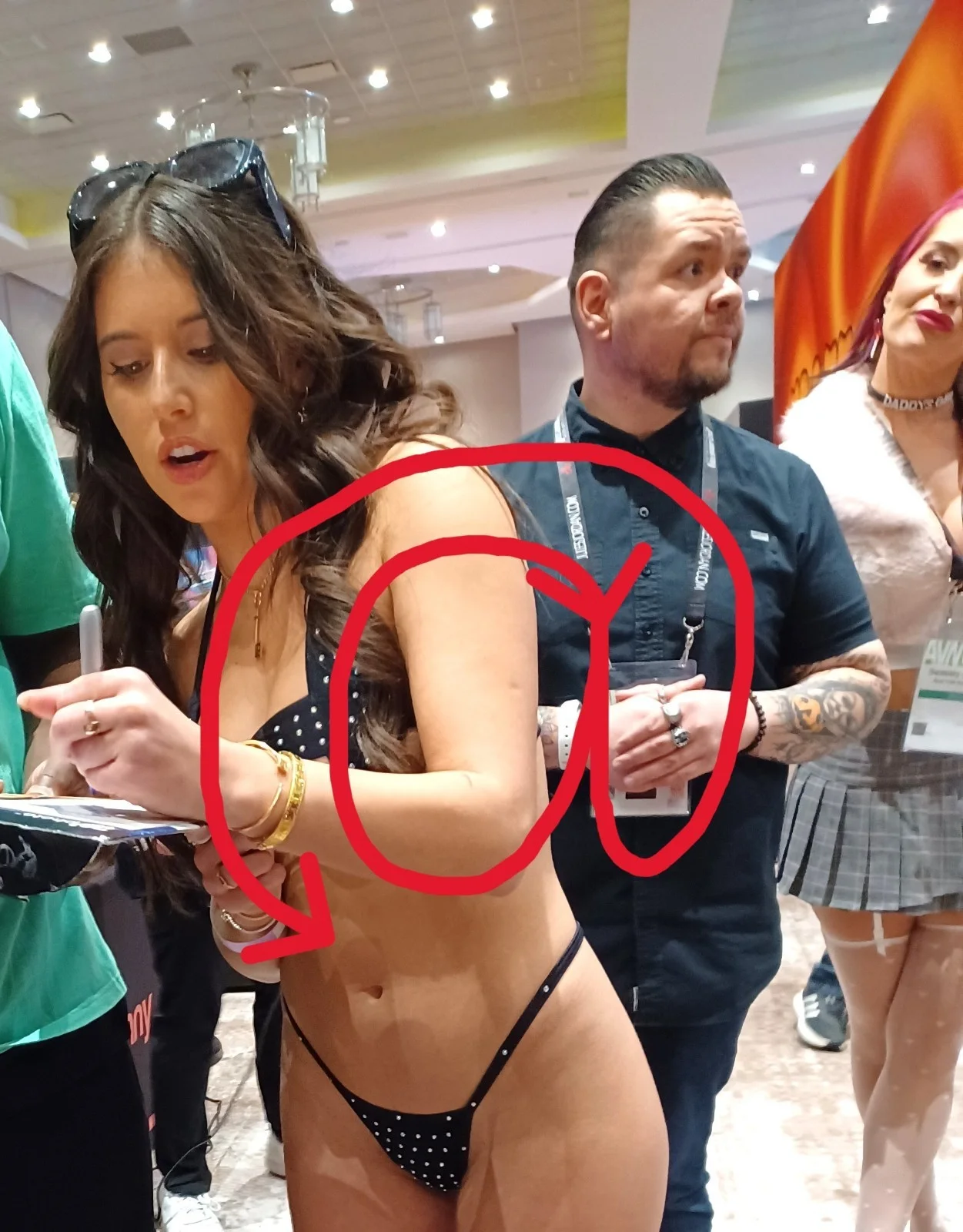 VIOLET BRANDANI — VIOLET BRANDANI-"Sexy Adult Star"-Authentic Autographed Photo #4 (proof), изображение 2