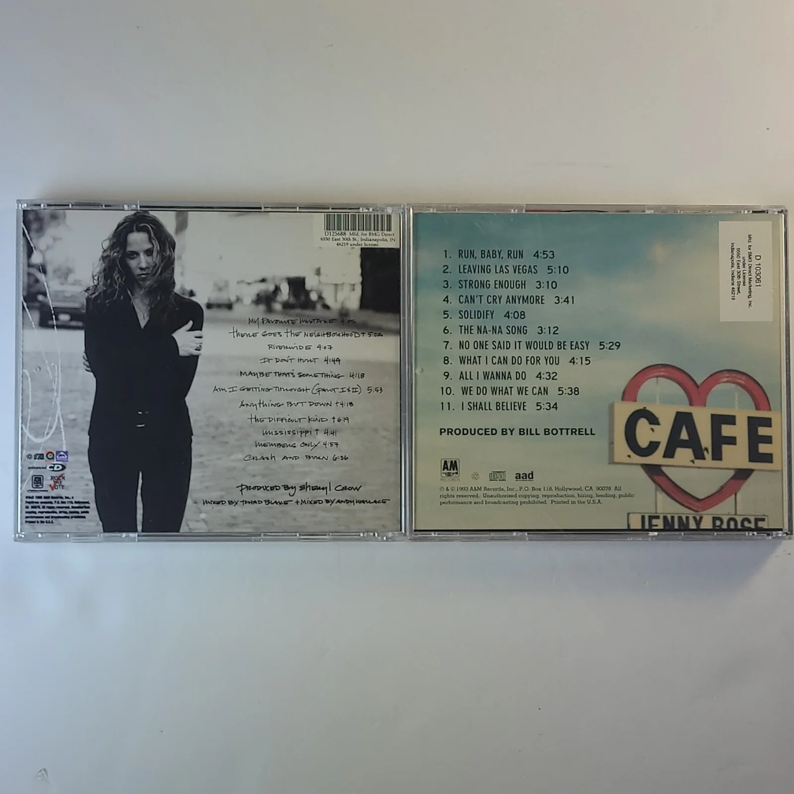 Sheryl Crow CDs & Booklets - Globe Sessions, Tuesday Night, image 2