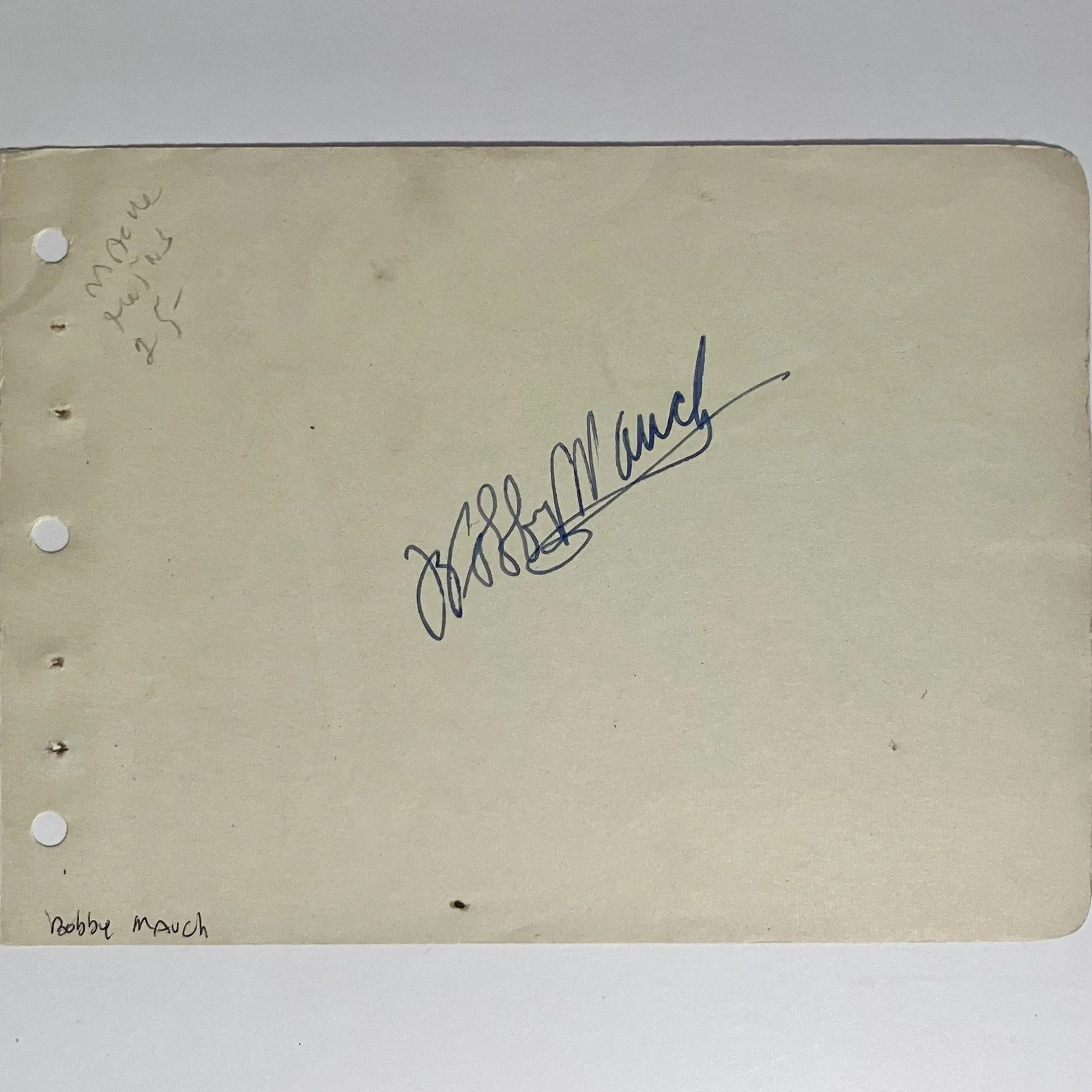 Billy, Bobby Mauch — MAUCH TWINS Autographs / 1930s ACTORS Billy & Bobby / PRINCE AND THE PAUPER 1937, изображение 5