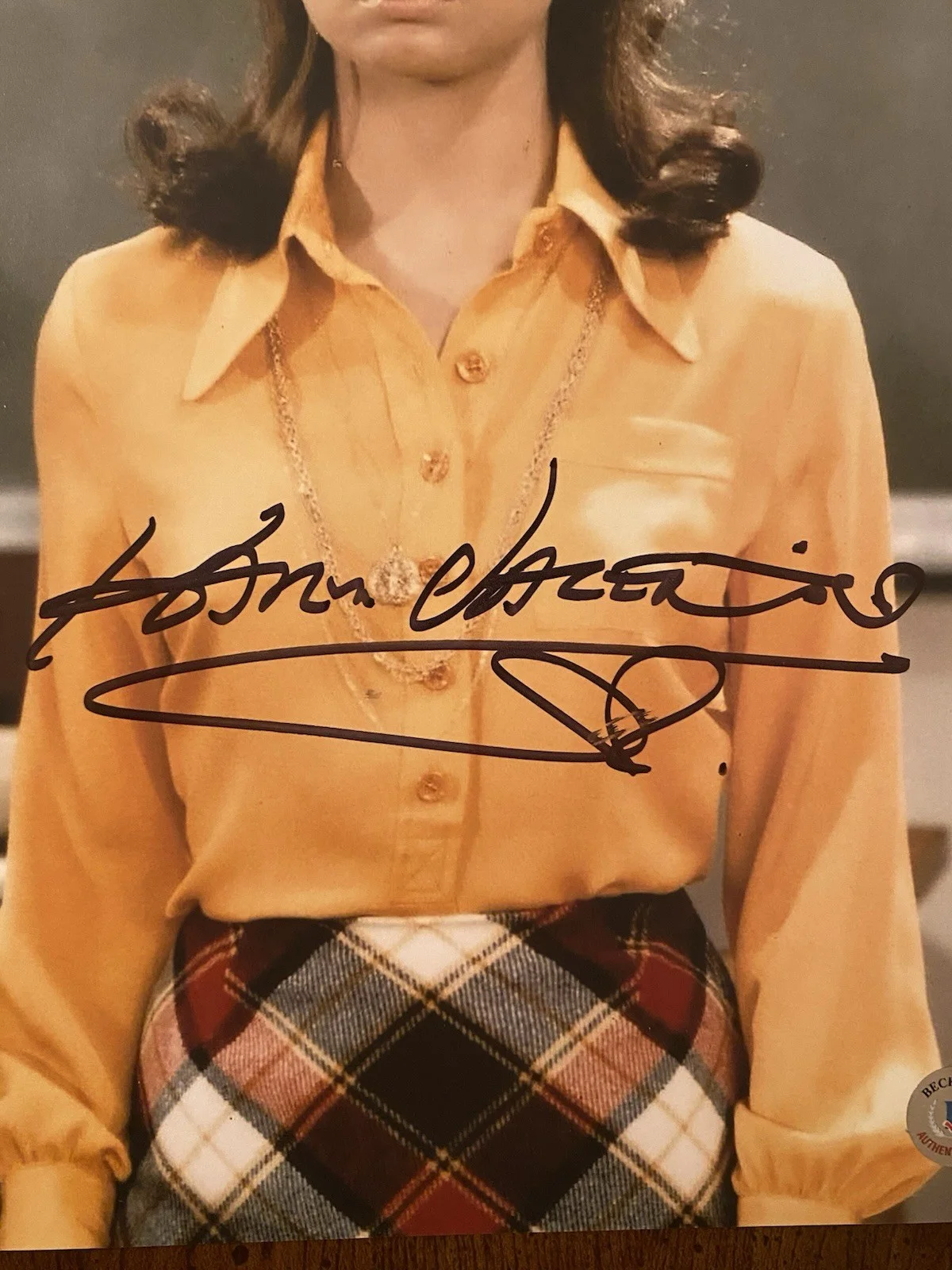 Karen Valentine — Karen Valentine Signed Autographed Photo Room 222 Beckett BAS, image 2