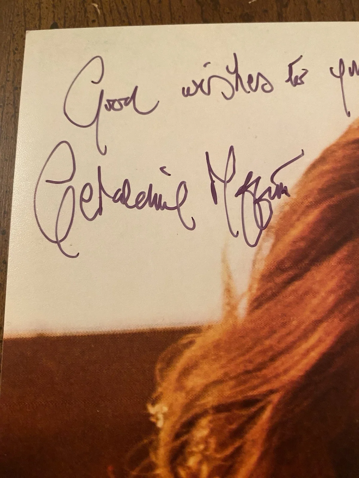 Geraldine Moffat — Geraldine Moffat Signed Autographed 10x8 Photo Beckett BAS Get Carter, изображение 3