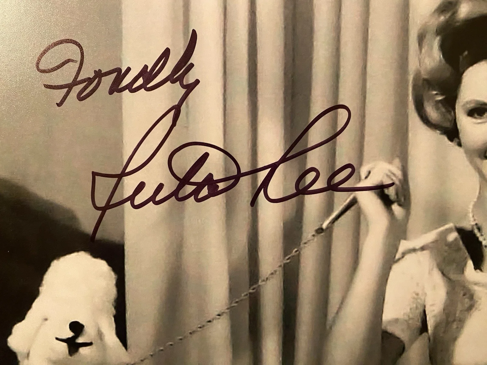 Ruta Lee — Ruta Lee Signed Autographed Photo The Twilight Zone Andy Griffith Show Beckett, image 2