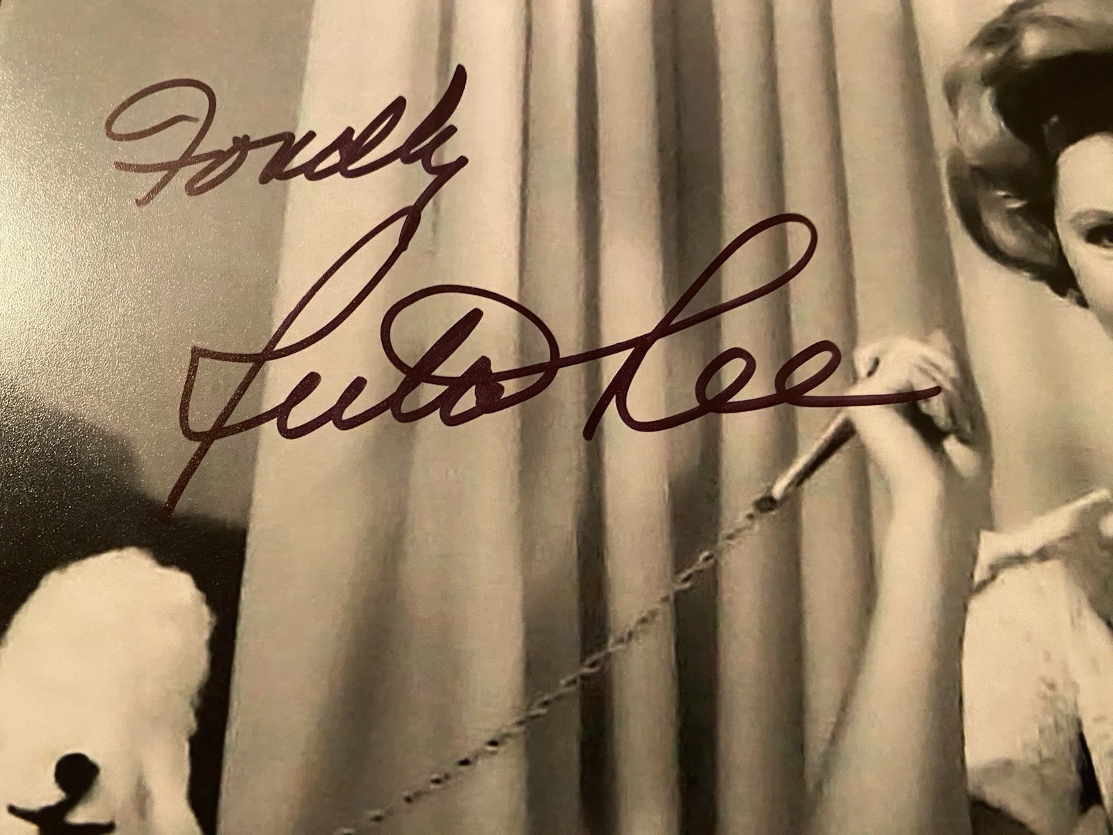 Ruta Lee — Ruta Lee Signed Autographed Photo The Twilight Zone Andy Griffith Show Beckett, image 3