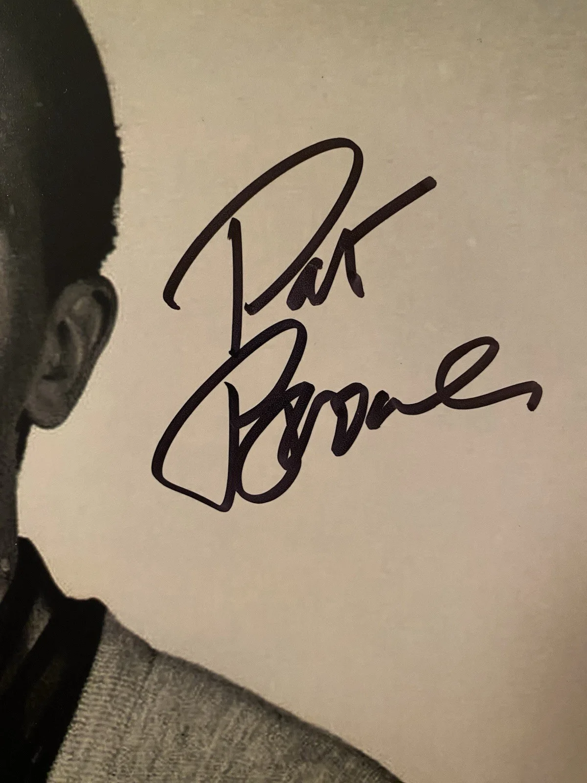 Pat Boone — Pat Boone Signed Autographed Photo April Love State Fair Bernardine Beckett BAS, изображение 2