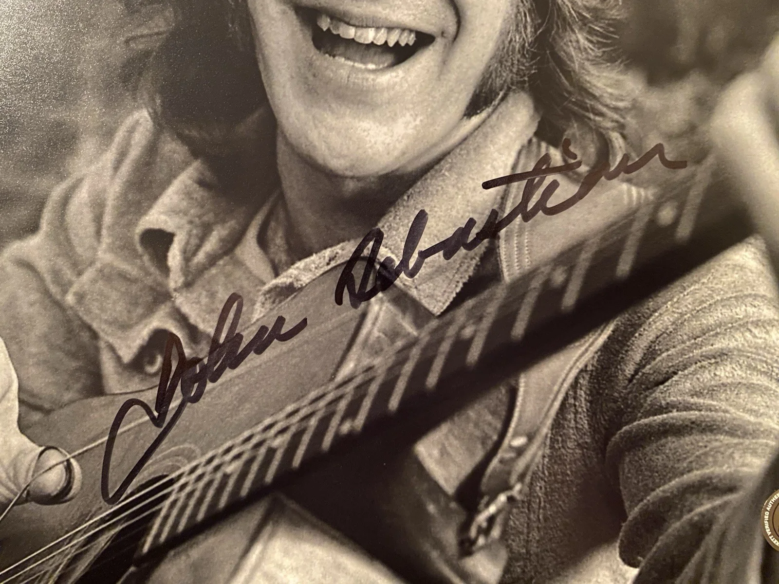 John Sebastian Signed Autographed Photo Beckett BAS The Lovin Spoonful Woodstock, изображение 2